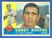 1960 Topps #343 Sandy Koufax [#a] (Dodgers)