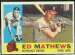1960 Topps #420 Eddie Mathews (Braves)