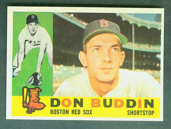 1960 Topps #520 Don Buddin SCARCE HIGH NUMBER  [#a] (Red Sox) Baseball cards value