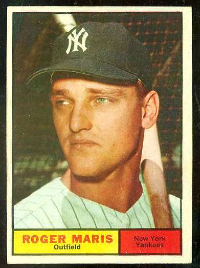 1961 Topps #..2 Roger Maris (Yankees) Baseball cards value