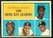 1961 Topps #.43 N.L. Home Run Leaders [#a] (Ernie Banks/Hank Aaron)