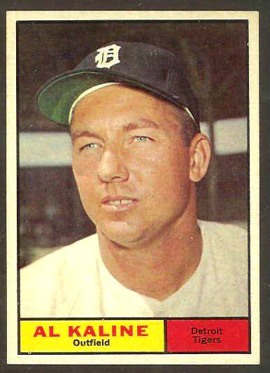 1961 Topps #429 Al Kaline [#b] (Tigers) Baseball cards value
