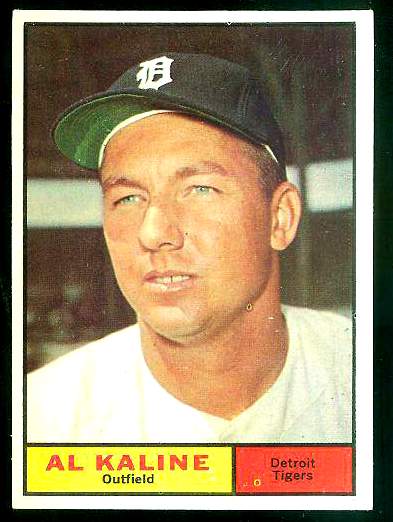 1961 Topps #429 Al Kaline [#c] (Tigers) Baseball cards value
