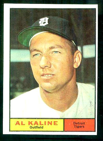 1961 Topps #429 Al Kaline [#d] (Tigers) Baseball cards value