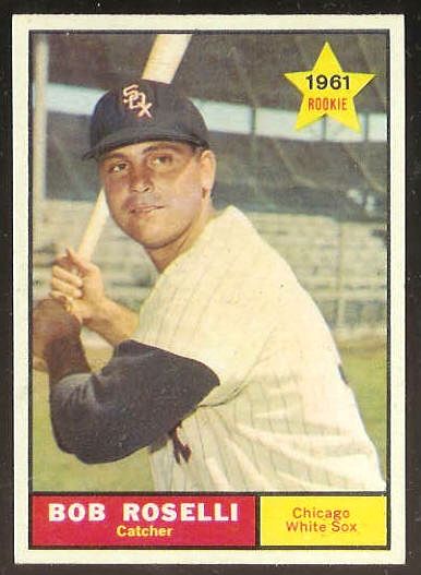 1961 Topps #529 Bob Roselli SCARCE HIGH #.[#a] (White Sox) Baseball cards value