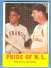 1963 Topps #138 'Pride of NL' (Willie Mays,Stan Musial) [#b]