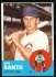 1963 Topps #252 Ron Santo [#a] (Cubs)