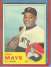 1963 Topps #300 Willie Mays (Giants)