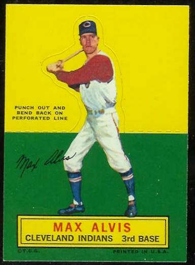 1964 Topps Stand-Ups/Standups - Max Alvis [#a] (Indians) Baseball cards value