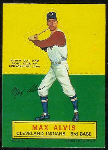 1964 Topps Stand-Ups/Standups - Max Alvis [#b] (Indians) Baseball cards value