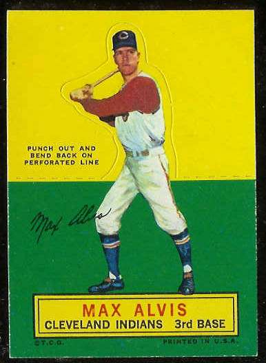 1964 Topps Stand-Ups/Standups - Max Alvis [#c] (Indians) Baseball cards value
