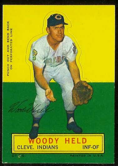 1964 Topps Stand-Ups/Standups - Woody Held [#b] (Indians) Baseball cards value