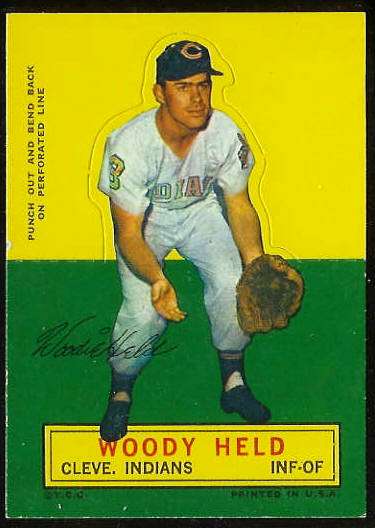 1964 Topps Stand-Ups/Standups - Woody Held [#c] (Indians) Baseball cards value