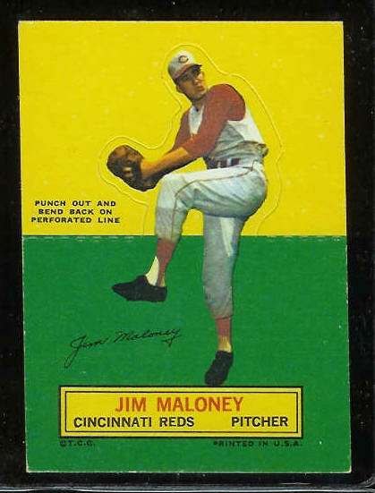 1964 Topps Stand-Ups/Standups - Jim Maloney [#b] (Reds) Baseball cards value