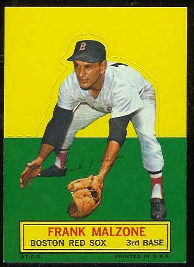 1964 Topps Stand-Ups/Standups - Frank Malzone [#a] (Red Sox) Baseball cards value
