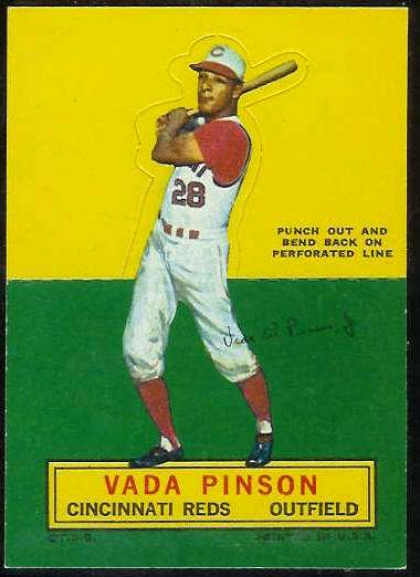 1964 Topps Stand-Ups/Standups - Vada Pinson (Reds) Baseball cards value