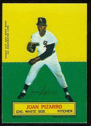1964 Topps Stand-Ups/Standups - Juan Pizarro [#b] (White Sox) Baseball cards value