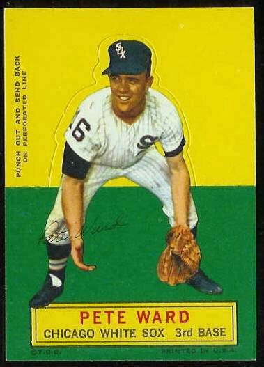 1964 Topps Stand-Ups/Standups - Pete Ward [#a] (White Sox) Baseball cards value