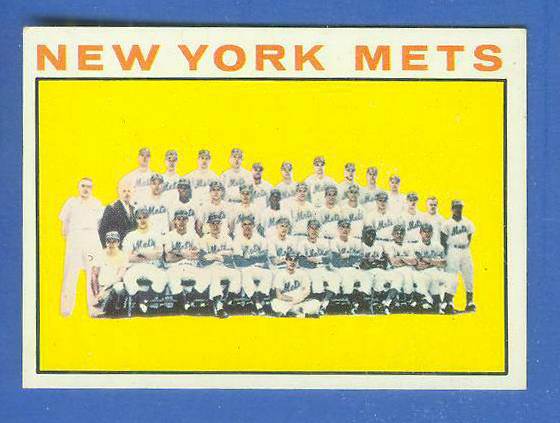 1964 Topps #.27 Mets TEAM card [#a] Baseball cards