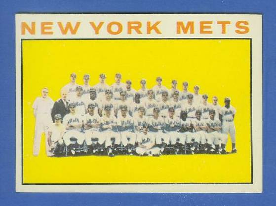1964 Topps #.27 Mets TEAM card [#c] Baseball cards
