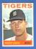 1964 Topps #128 Mickey Lolich ROOKIE [#a] (Tigers)