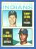 1964 Topps #146 Tommy John ROOKIE w/Bob Chance [#c] (Indians)