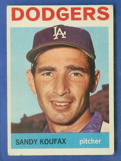 1964 Topps #200 Sandy Koufax (Dodgers) Baseball cards value