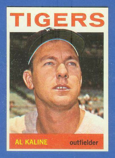 1964 Topps #250 Al Kaline [#a] (Tigers) Baseball cards value