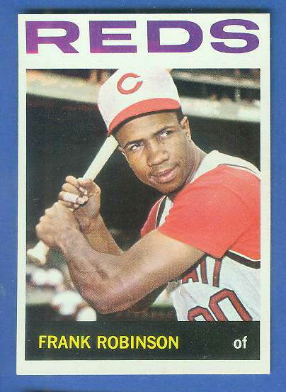 1964 Topps #260 Frank Robinson [#a] (Reds) Baseball cards value