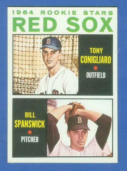 1964 Topps #287 Tony Conigliaro ROOKIE 'VAR:No blue line' [#c] Baseball cards value