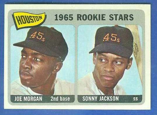 1965 Topps #.16 Joe Morgan ROOKIE [#a] (Astros) Baseball cards