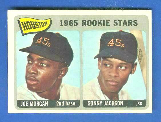 1965 Topps #.16 Joe Morgan ROOKIE [#c] (Astros) Baseball cards