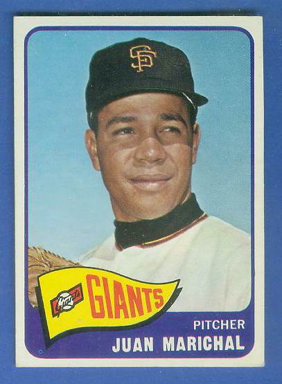 1965 Topps #.50 Juan Marichal (Giants) Baseball cards