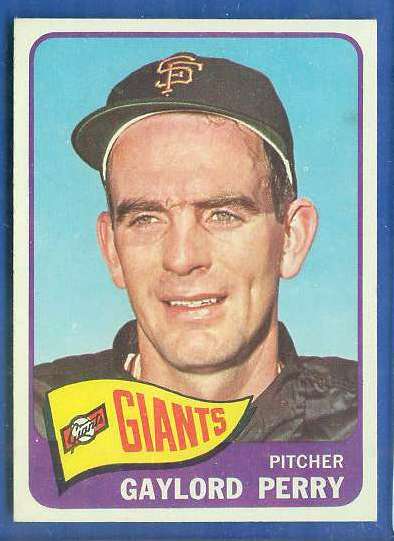 1965 Topps #193 Gaylord Perry [#c] (Giants) Baseball cards value