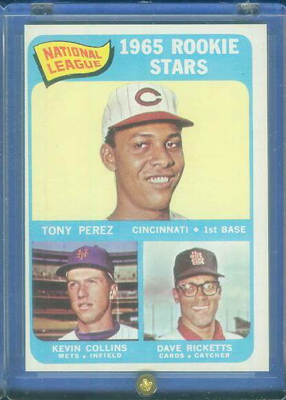 1965 Topps #581 Tony Perez SHORT PRINT ROOKIE [#a] (Reds Hall-of-Famer) Baseball cards value