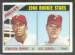 1966 Topps #254 Ferguson Jenkins ROOKIE [#c] (w/Bill Sorrell) (Phillies)