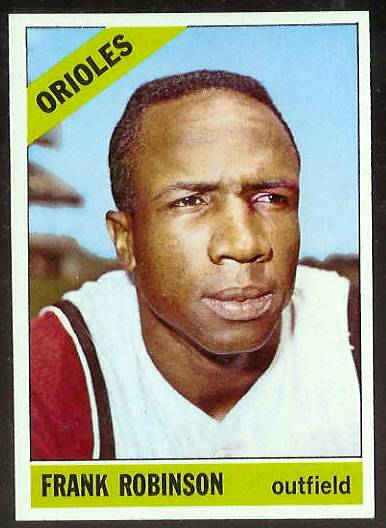 1966 Topps #310 Frank Robinson [#c] (Orioles) Baseball cards value