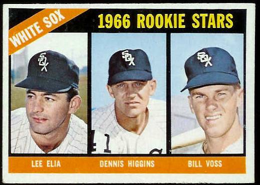 1966 Topps #529 White Sox ROOKIES SCARCE HI# [#d] Baseball cards value
