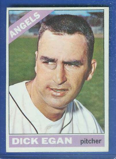1966 Topps #536 Dick Egan SCARCE HI# [#d] (Angels) Baseball cards value