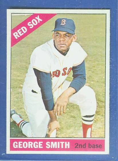 1966 Topps #542 George Smith SCARCE HI# [#a] (Red Sox) Baseball cards value