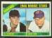 1966 Topps #549 Senators ROOKIES [#c] SCARCE HI# (Al Closter,Casey Cox)
