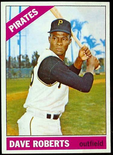 1966 Topps #571 Dave Roberts [#a] SCARCE SHORT PRINT HI# (Pirates) Baseball cards value