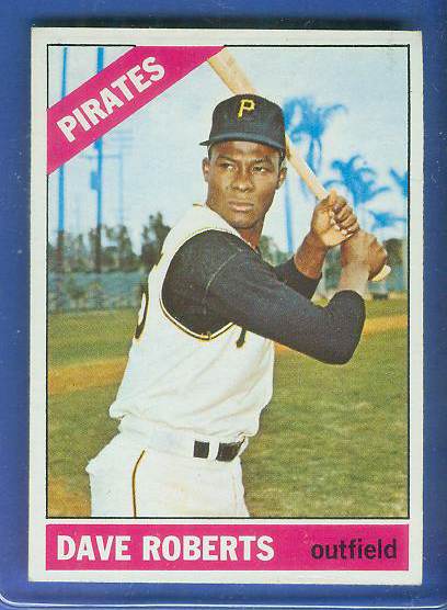 1966 Topps #571 Dave Roberts [#c] SCARCE SHORT PRINT HI# (Pirates) Baseball cards value