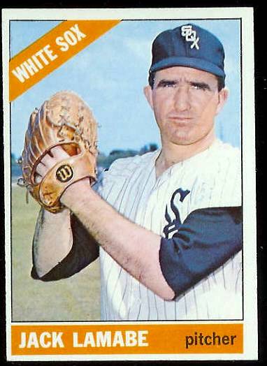 1966 Topps #577 Jack Lamabe [#b] SCARCE SHORT PRINT HI# (White Sox) Baseball cards value