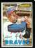 1967 Topps #250 Hank Aaron (Braves)