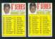 1967 Topps #454B 6th Series Checklist (Juan Marichal,w/left ear)
