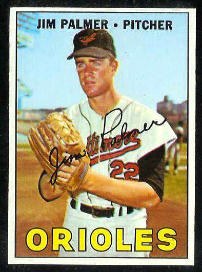 1967 Topps #475 Jim Palmer [#b] (Orioles) Baseball cards value