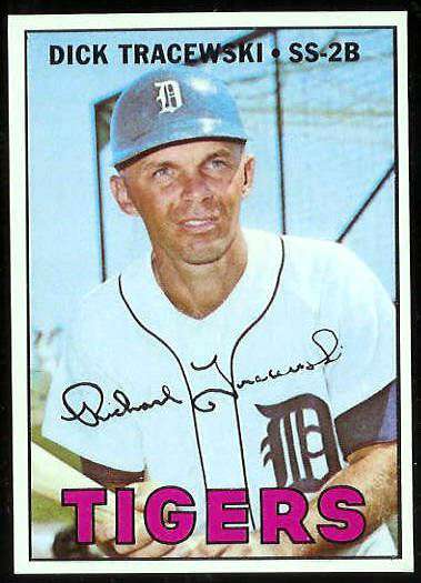 1967 Topps #559 Dick Tracewski [#b] (Tigers) Baseball cards value