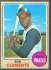 1968 Topps #150 Roberto Clemente [#a] (Pirates)