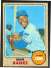 1968 Topps #355 Ernie Banks [#a] (Cubs)
